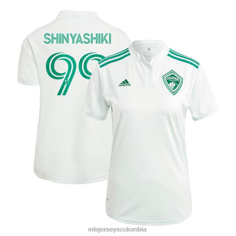 colorado rapids andre shinyashiki adidas verde 2021 clase cinco réplica camiseta de jugador mujer MLS Jerseys jersey TJ6661368