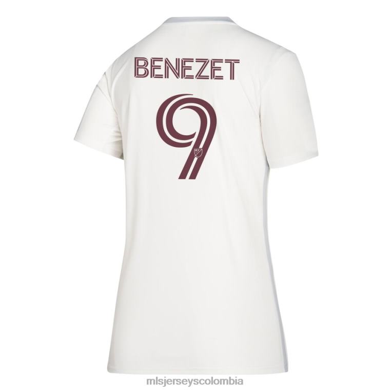 colorado rapids nicolas benezet adidas camiseta secundaria blanca 2020 réplica mujer MLS Jerseys jersey TJ6661351