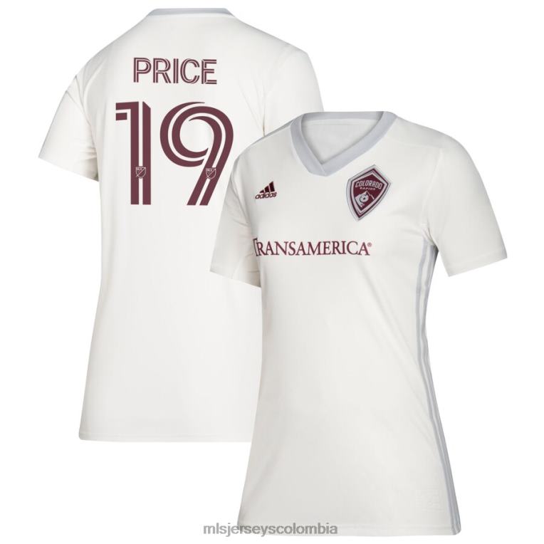 camiseta replica secundaria colorado rapids jack price adidas blanca 2020 mujer MLS Jerseys jersey TJ6661256