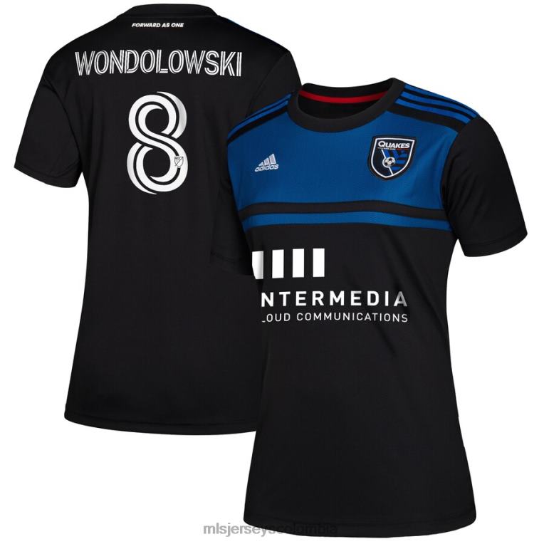 terremotos de san josé chris wondolowski adidas azul 2020 camiseta réplica primaria del jugador mujer MLS Jerseys jersey TJ6661258