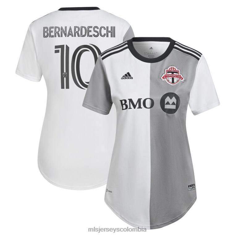 toronto fc federico bernardeschi adidas blanco 2023 community kit réplica camiseta del jugador mujer MLS Jerseys jersey TJ666840
