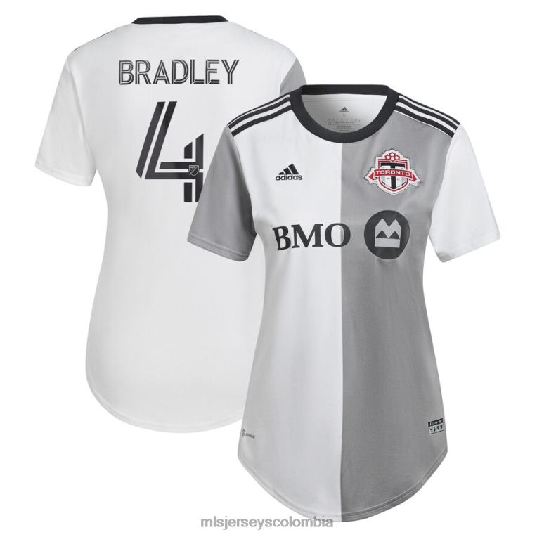 toronto fc michael bradley adidas blanco 2022 community kit réplica camiseta de jugador mujer MLS Jerseys jersey TJ6661445