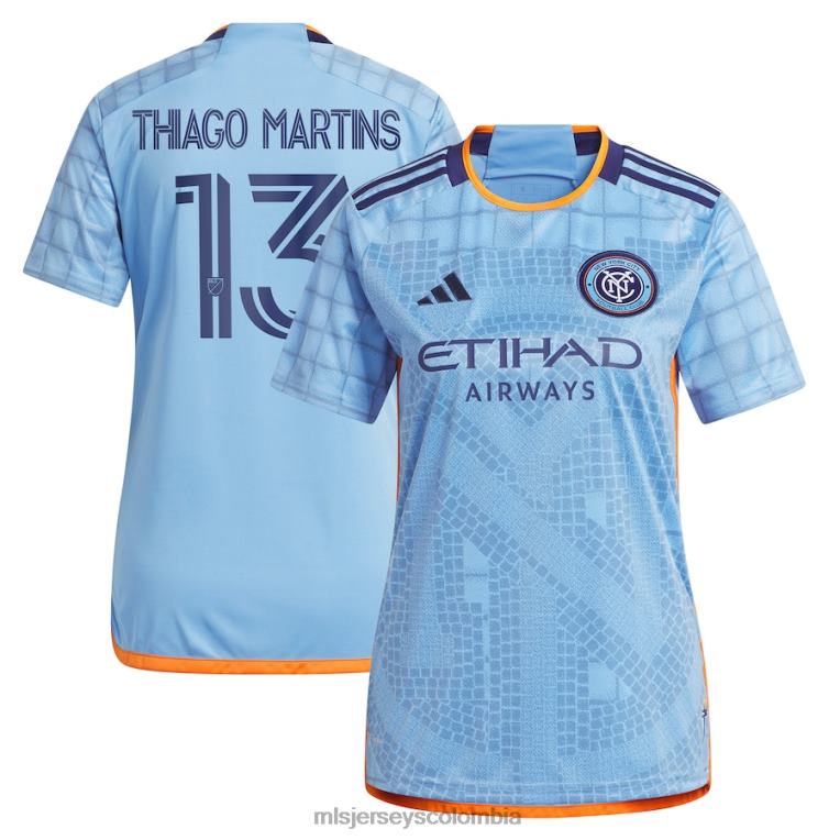 new york city fc thiago martins adidas azul claro 2023 the interboro kit réplica de camiseta del jugador mujer MLS Jerseys jersey TJ6661113