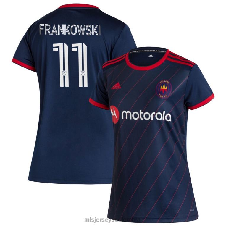 chicago fire przemyslaw frankowski réplica de camiseta adidas azul marino homecoming 2020 mujer MLS Jerseys jersey TJ6661262