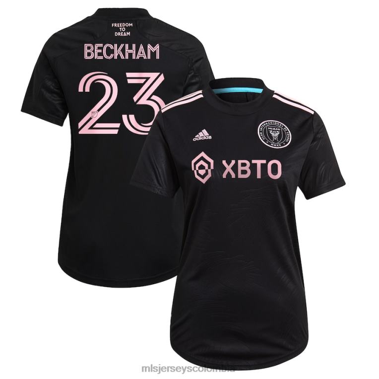 camiseta inter miami cf david beckham adidas negra 2021 replica jugador la palma mujer MLS Jerseys jersey TJ666662