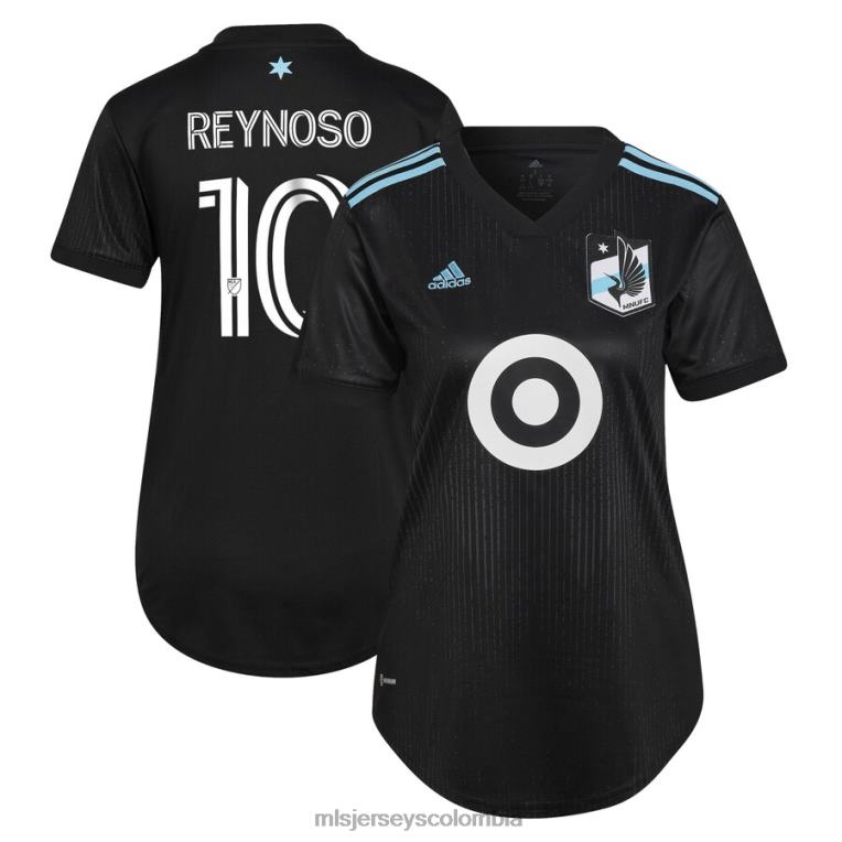 minnesota united fc emanuel reynoso adidas negro 2022 minnesota night kit replica player jersey mujer MLS Jerseys jersey TJ6661054