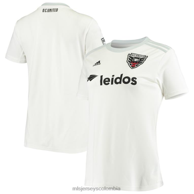 corriente continua. réplica de camiseta del equipo local adidas blanca 2020 de United mujer MLS Jerseys jersey TJ6661028