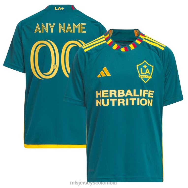la galaxy adidas verde 2023 la kit replica camiseta personalizada niños MLS Jerseys jersey TJ666481
