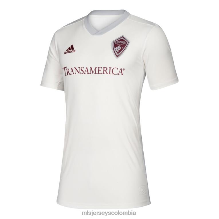 colorado rapids nicolas benezet adidas camiseta secundaria blanca 2020 réplica niños MLS Jerseys jersey TJ6661354