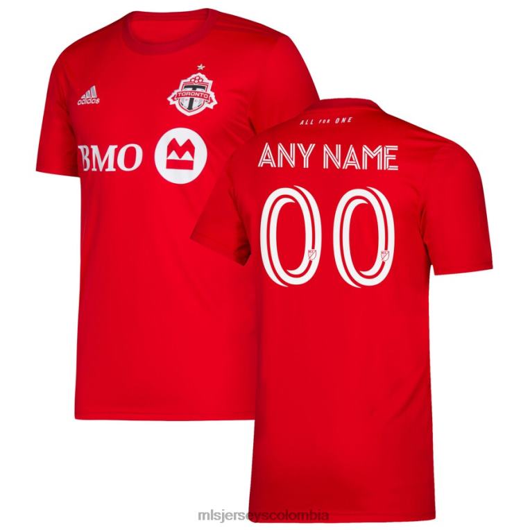 camiseta personalizada réplica primaria roja adidas del toronto fc 2019 niños MLS Jerseys jersey TJ6661320