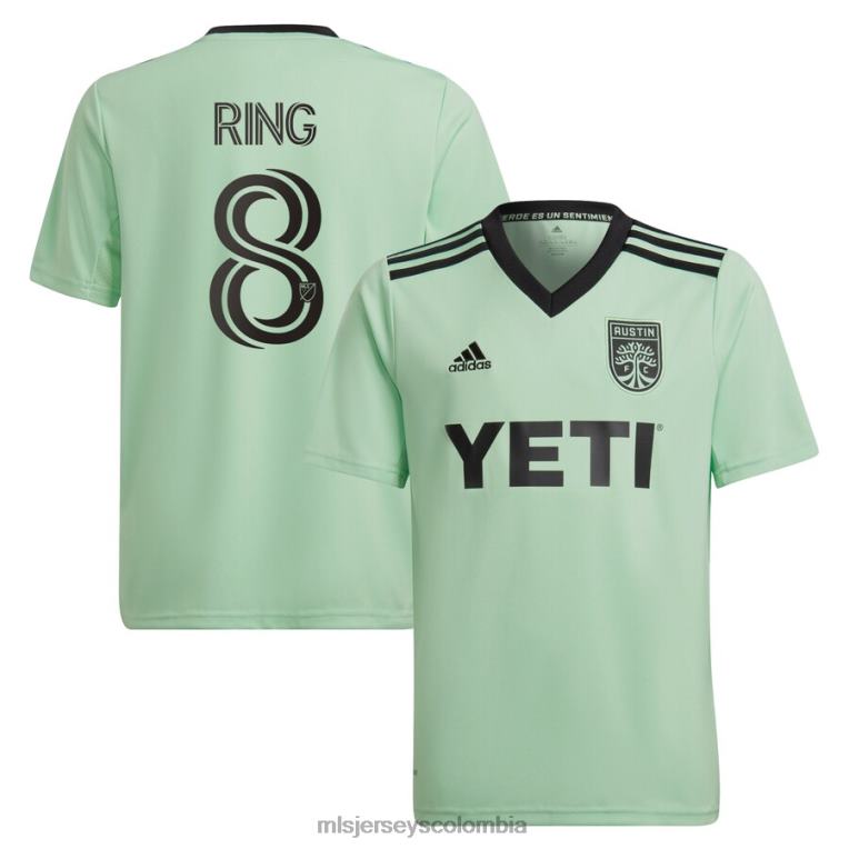 austin fc alexander ring adidas mint 2022 the sentimiento kit réplica de camiseta del jugador niños MLS Jerseys jersey TJ666892