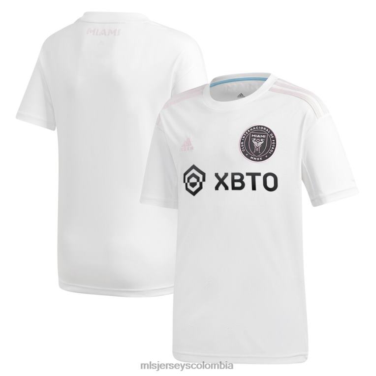camiseta replica primaria inter miami cf adidas blanca 2020 niños MLS Jerseys jersey TJ666124
