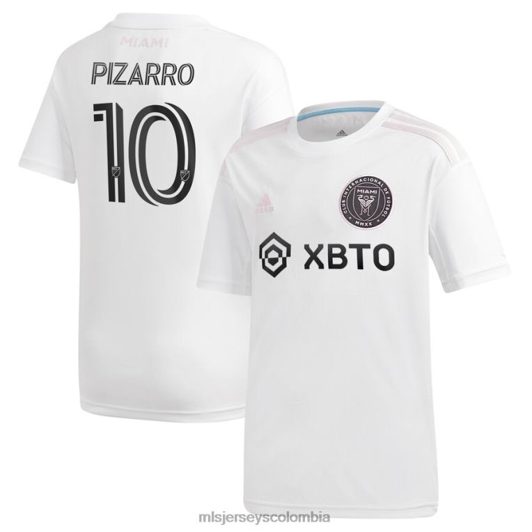 camiseta inter miami cf rodolfo pizarro adidas blanca 2020 réplica primaria niños MLS Jerseys jersey TJ6661097