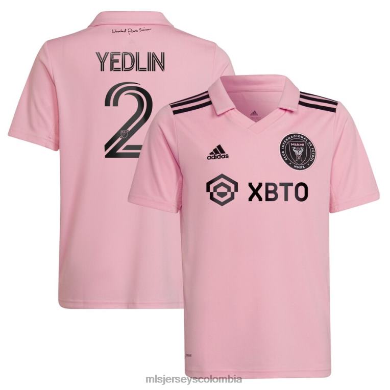 inter miami cf deandre yedlin adidas rosa 2022 the heart beat kit réplica de camiseta del jugador niños MLS Jerseys jersey TJ6661391