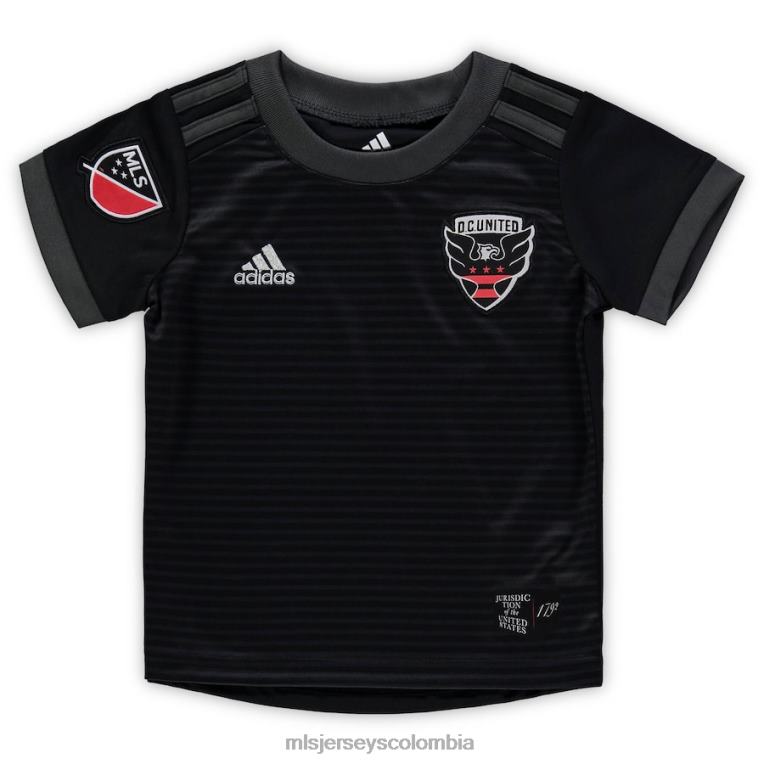 corriente continua. réplica de la camiseta primaria United adidas 2019 - negro niños MLS Jerseys jersey TJ6661063